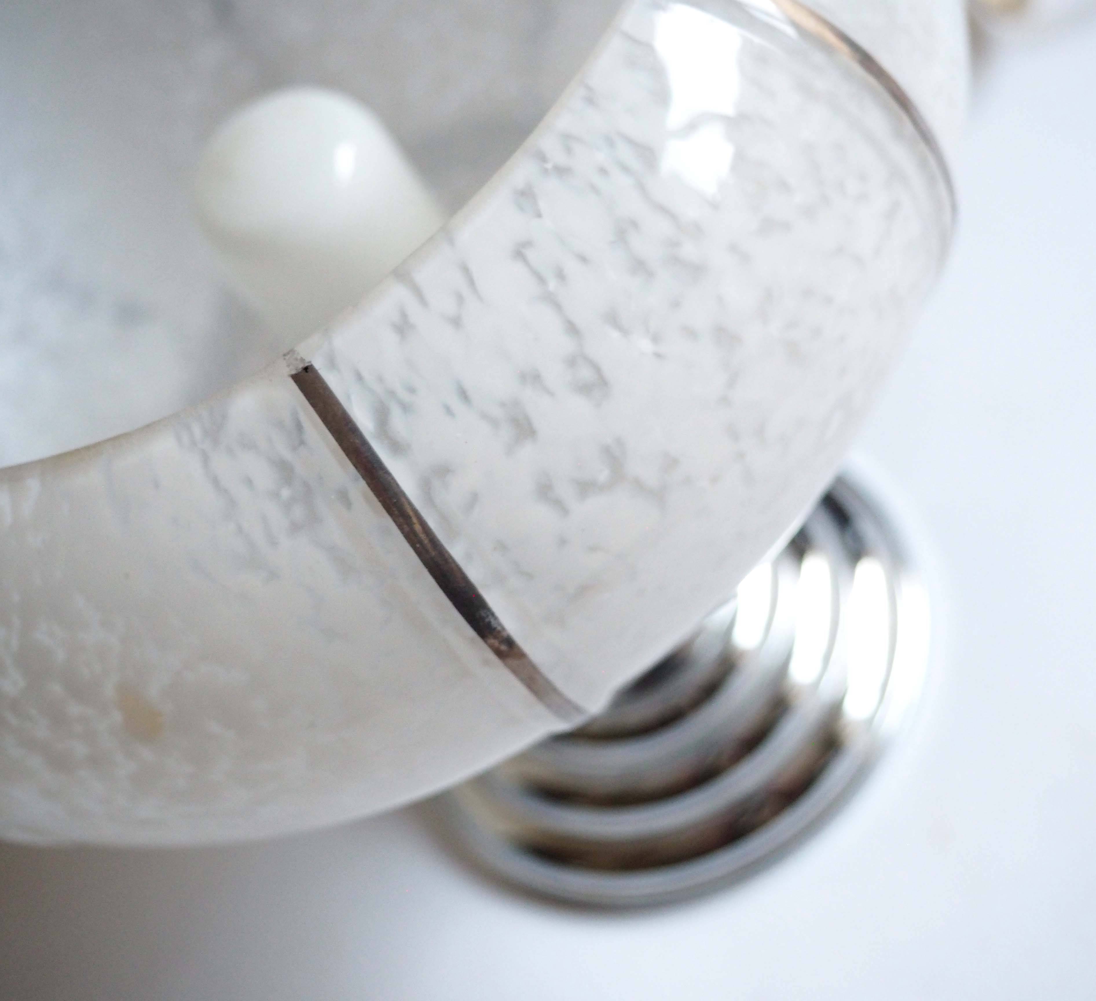 Clichy glass lamp