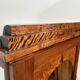 Biedermeier Mirror in Mahogany, Birch & Thuja Roots Wood, Austria, 1820s