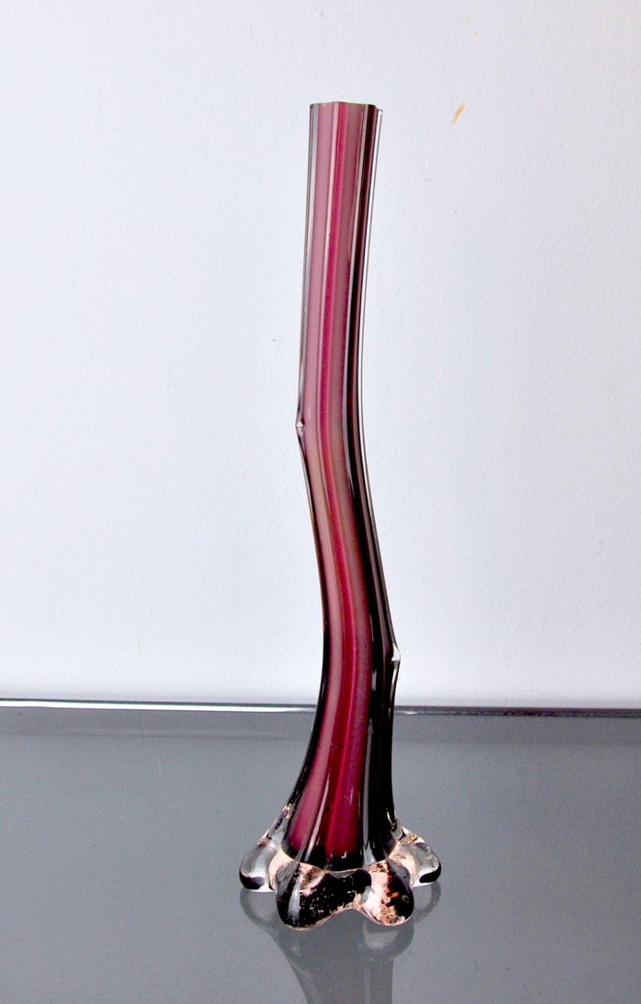 Purple Soliflore in Murano glass, Italy, 1960