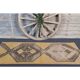 Vintage Turkish Hand-Knotted Wool Cotton Yellow Runner Rug 81x204