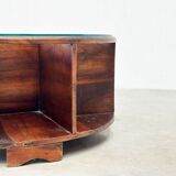 Sculptural Italian coffee table