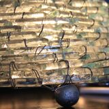 Glass pyramid lamp