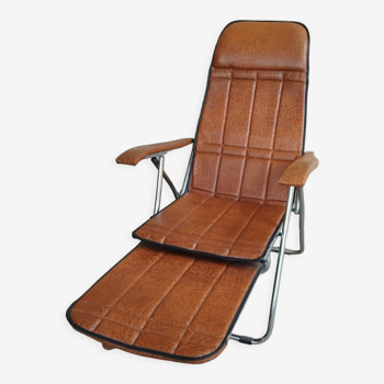 Chaise longue vintage maule marga 1970 italie