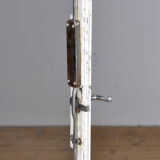 Iron and glass medical display cabinet 1930s