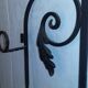 Door wall coat cast iron vintage