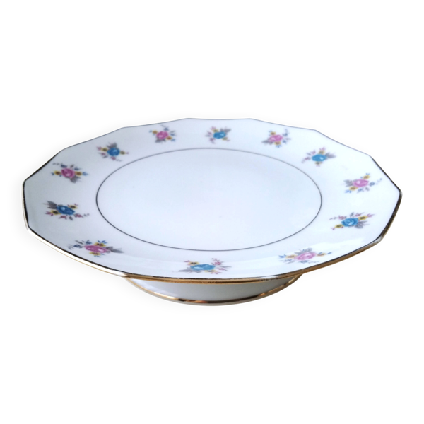 Compotier , coupe sur Pied en porcelaine de Limoges