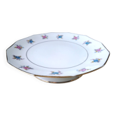 Compote dish, footed bowl in Limoges porcelain.