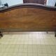 François Linke (1855-1943), marquetry veneered wooden bed in Louis XVI style
