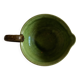 Green glazed earthenware bowl from Dieulefit 1960