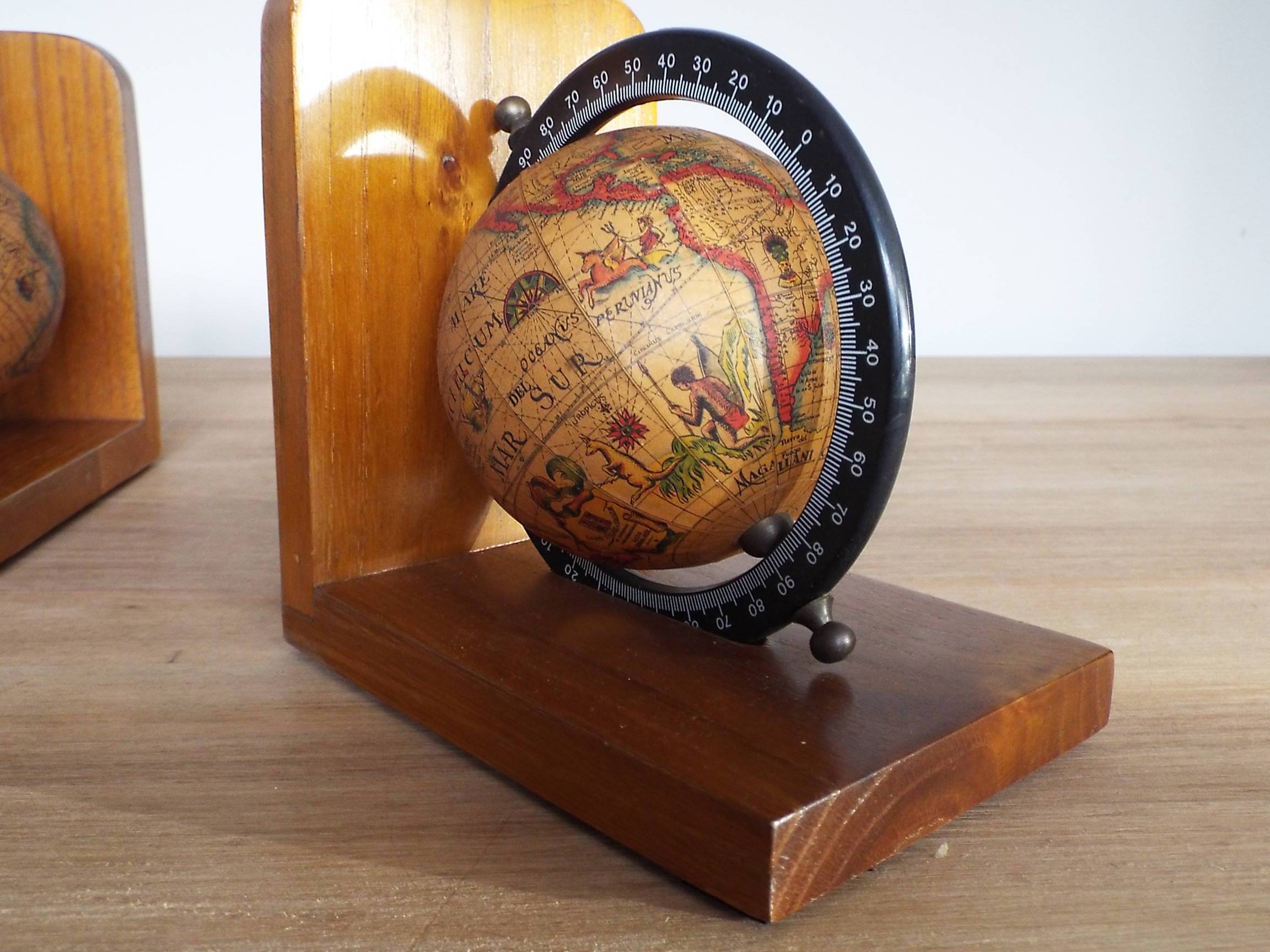 World Map Bookend