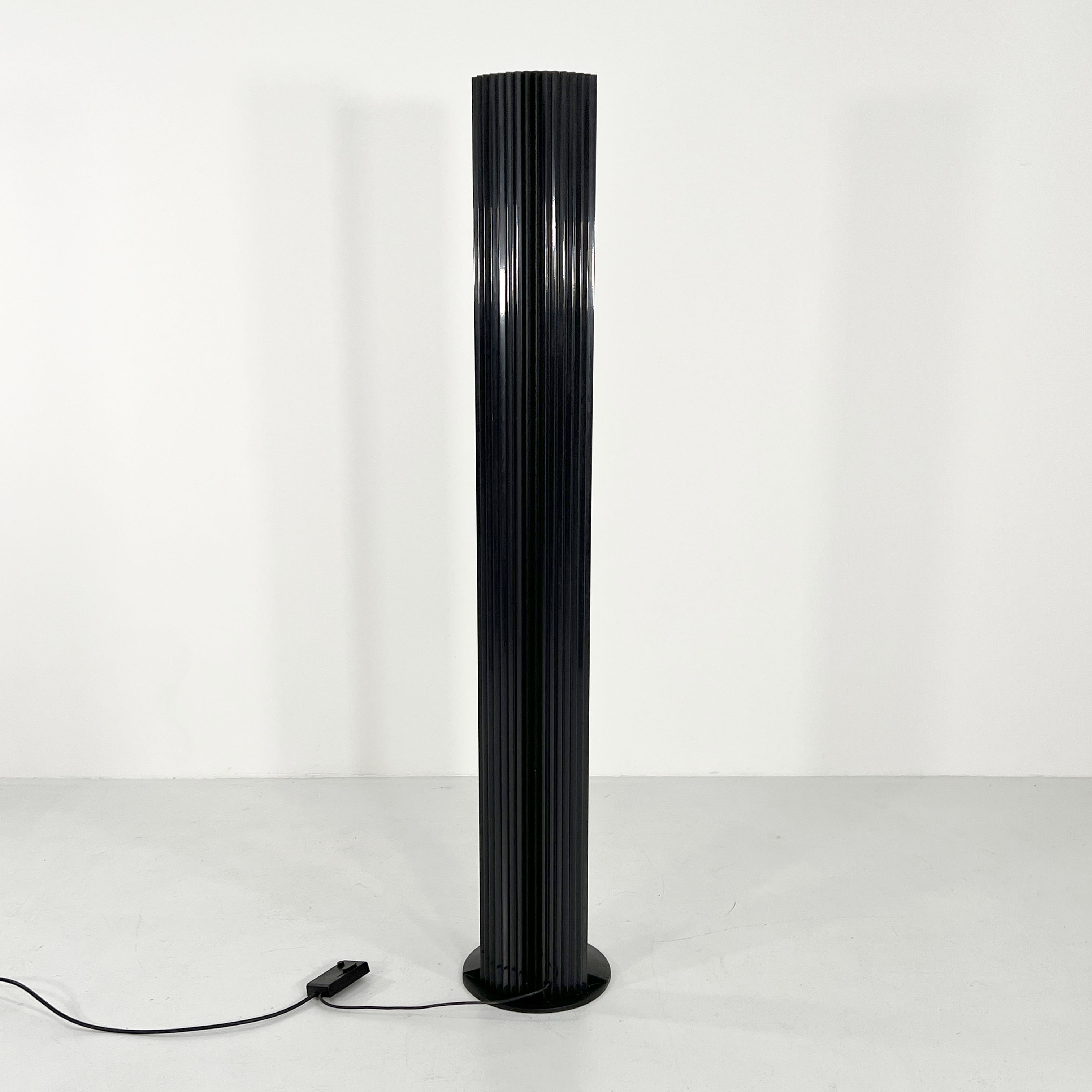 Postmodern Fluorescent Variable Intensity Floor Lamp by Egoluce, 1980