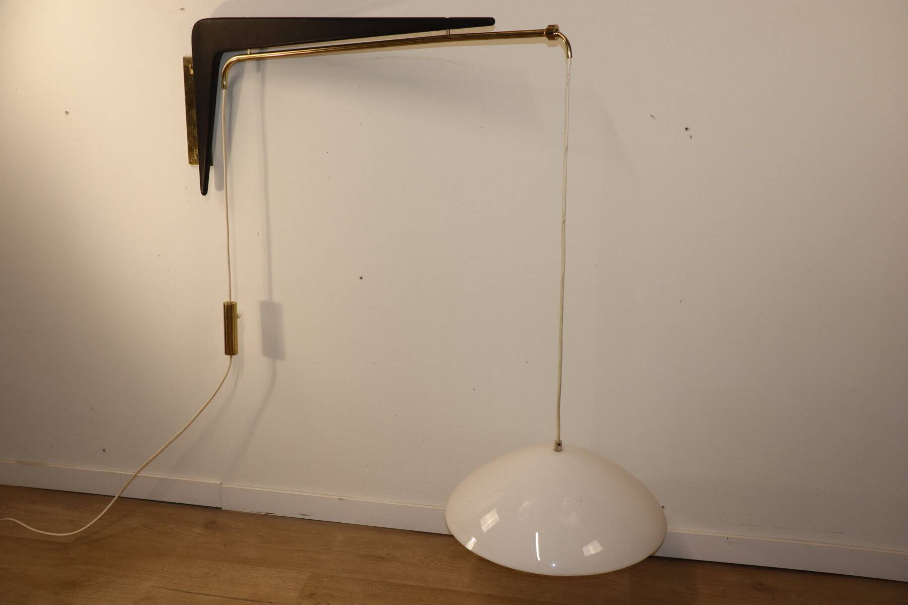 Robert Mathieu wall lamp model 241P - 1950s