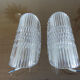 Pair of transparent plexiglass sconces 1970
