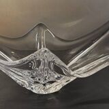 Crystal dish with stamp, 1960s/70s