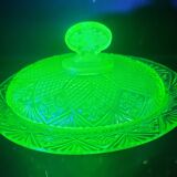 “Neo Gothic” butter dish in uraline