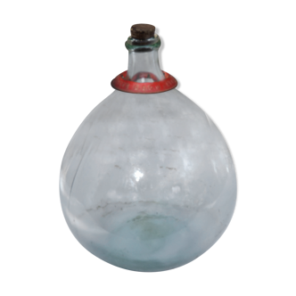 Dame-jeanne verre vieux français 10l