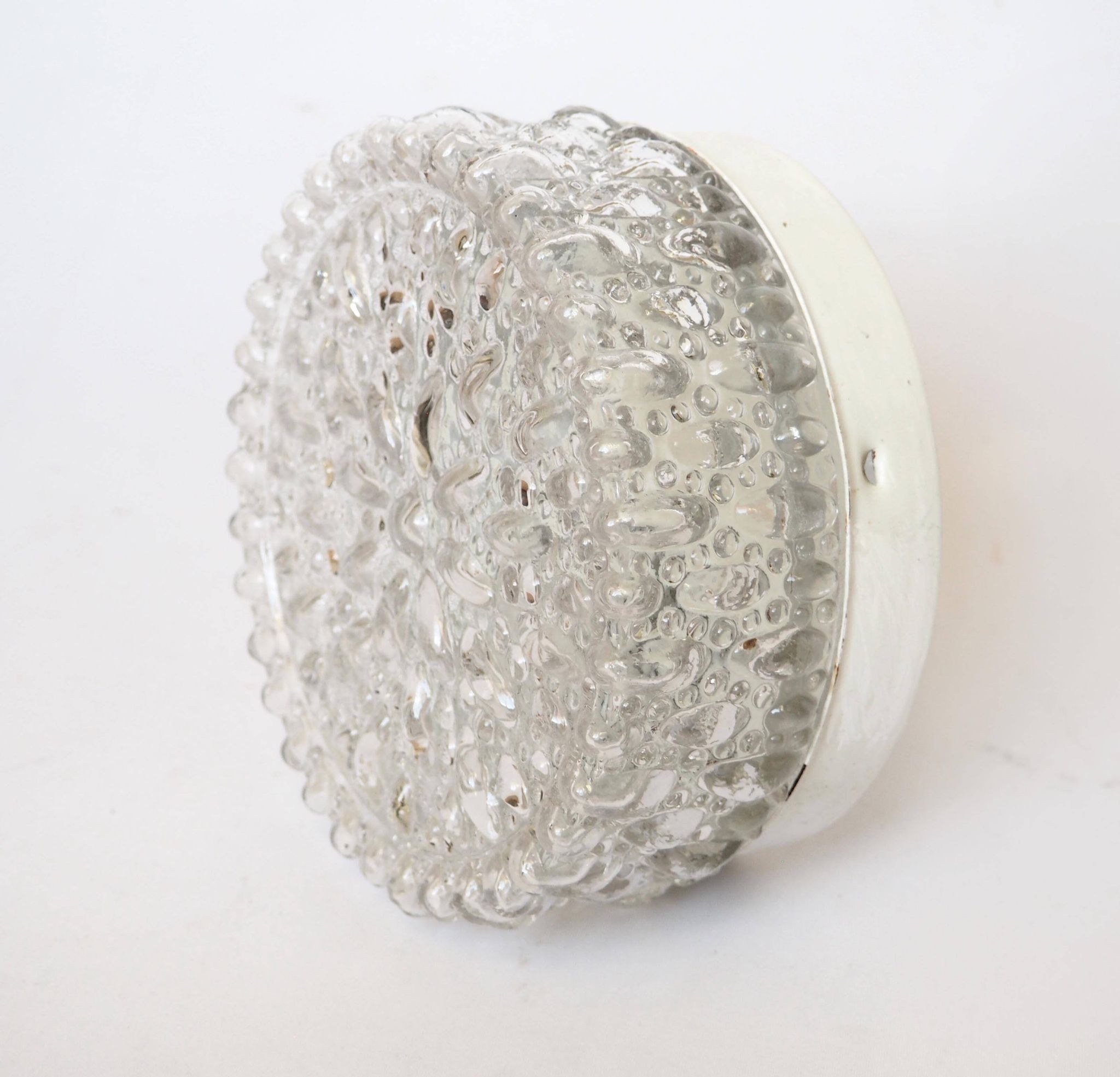 Applique verre moulé motif bulles Tynell