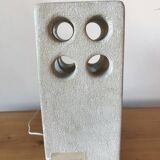 Stone sculpture lamp by Albert Tormos, circa 1970.