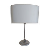 Vintage Ikea marble and metal lamp