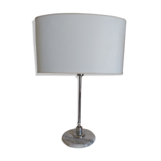 Lampe en marbre et métal Ikea vintage