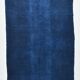 Contemporary Navy Blue Turkish Vintage Kilim Rug, 188x287Cm