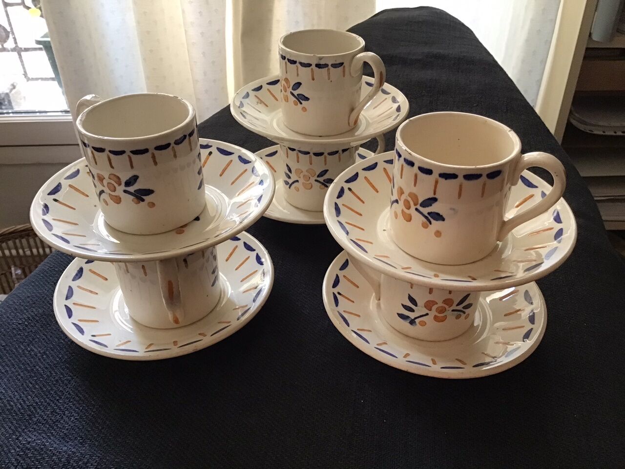 Art Deco 6-cup coffee set