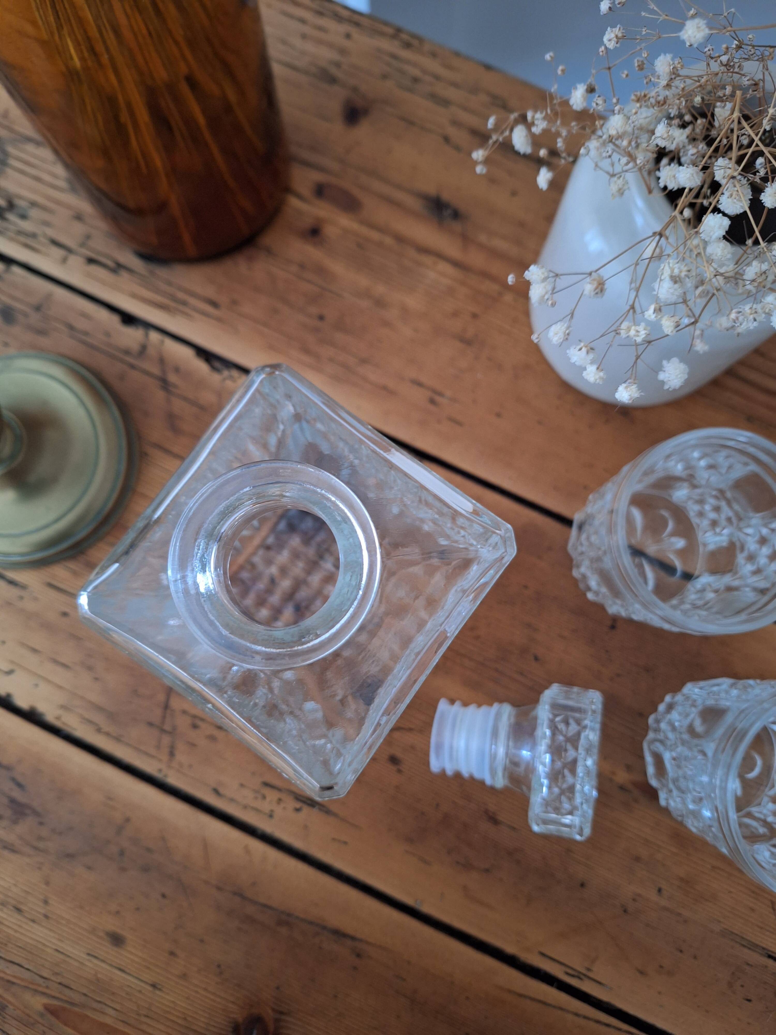 Vintage whiskey decanter