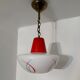 Opaline chandelier from the 60s