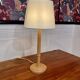 Lampe bois massif design scandinave 1960.