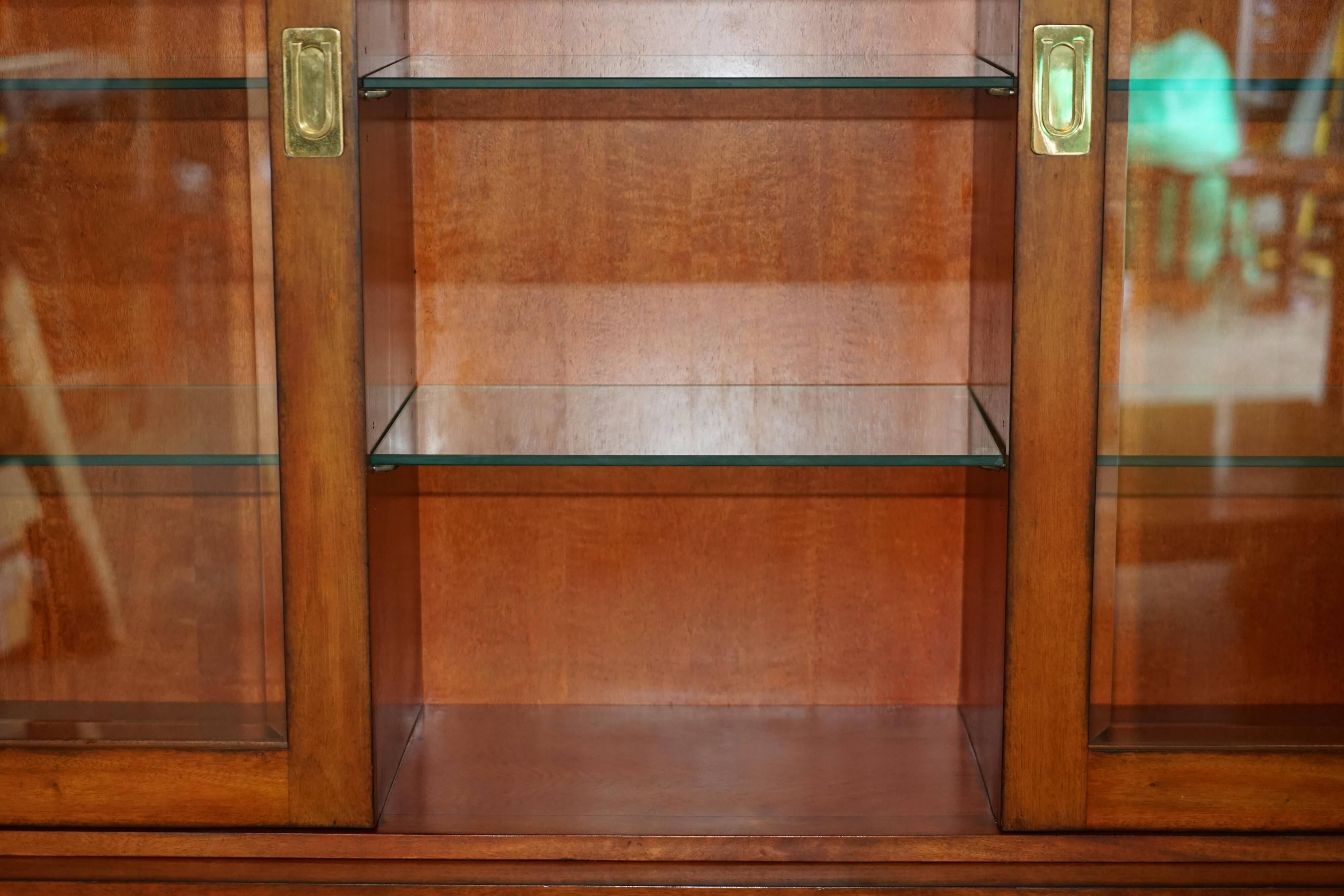 Bibliothèque Vintage Triples Spots Lumineux Armoire de Campagne Militaire Multiyork