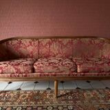 Large basket bench, Louis XVI style
