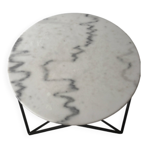 Table basse ronde en