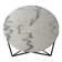 Round marble and metal coffee table - Tikamoon