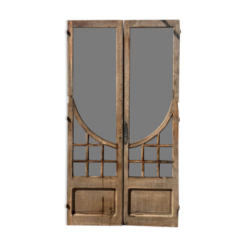 Porte en chêne Art déco
