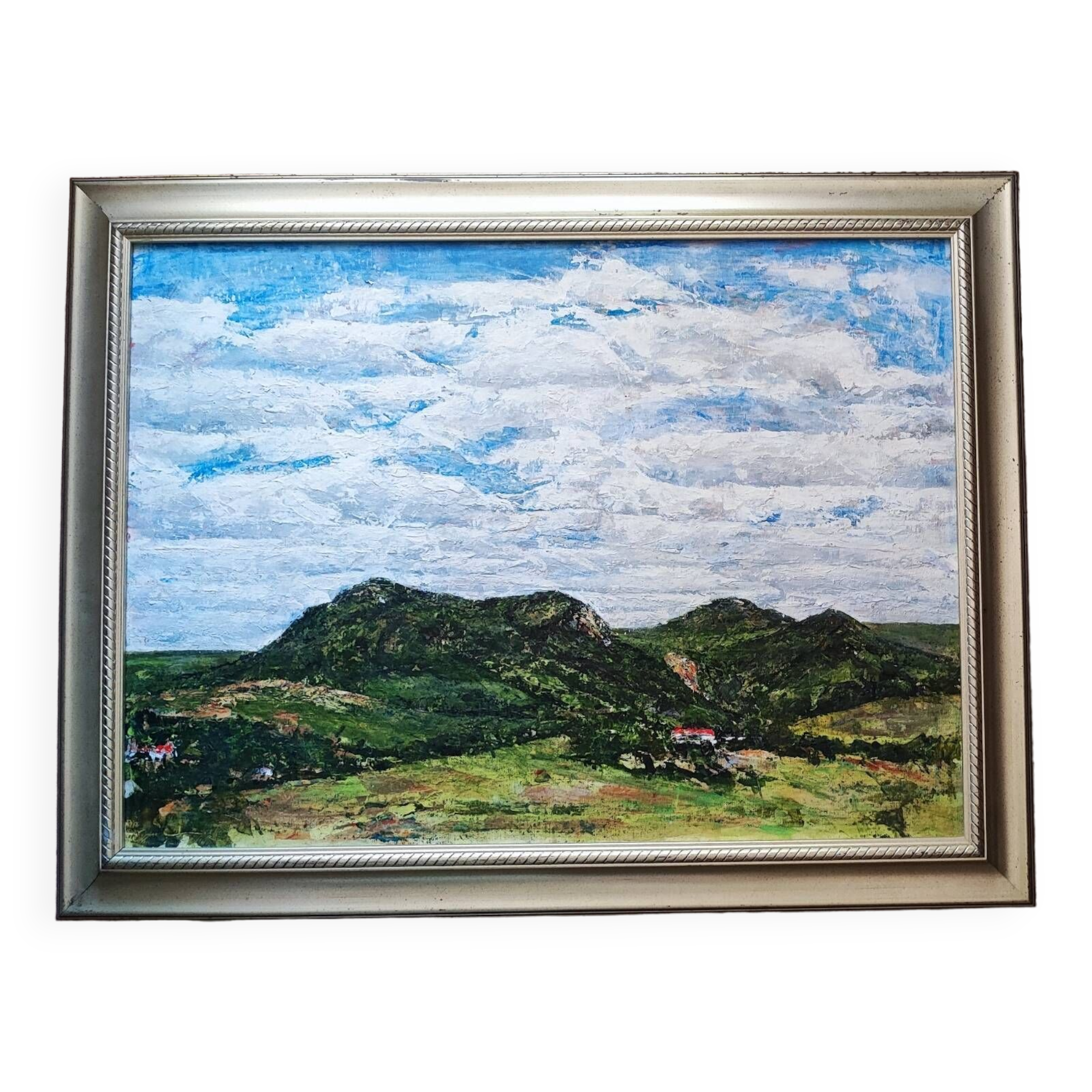 Peinture d'un paysage sud-africain