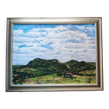 Peinture d'un paysage sud-africain