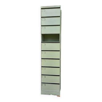 metal binder 9 drawers with clamshells