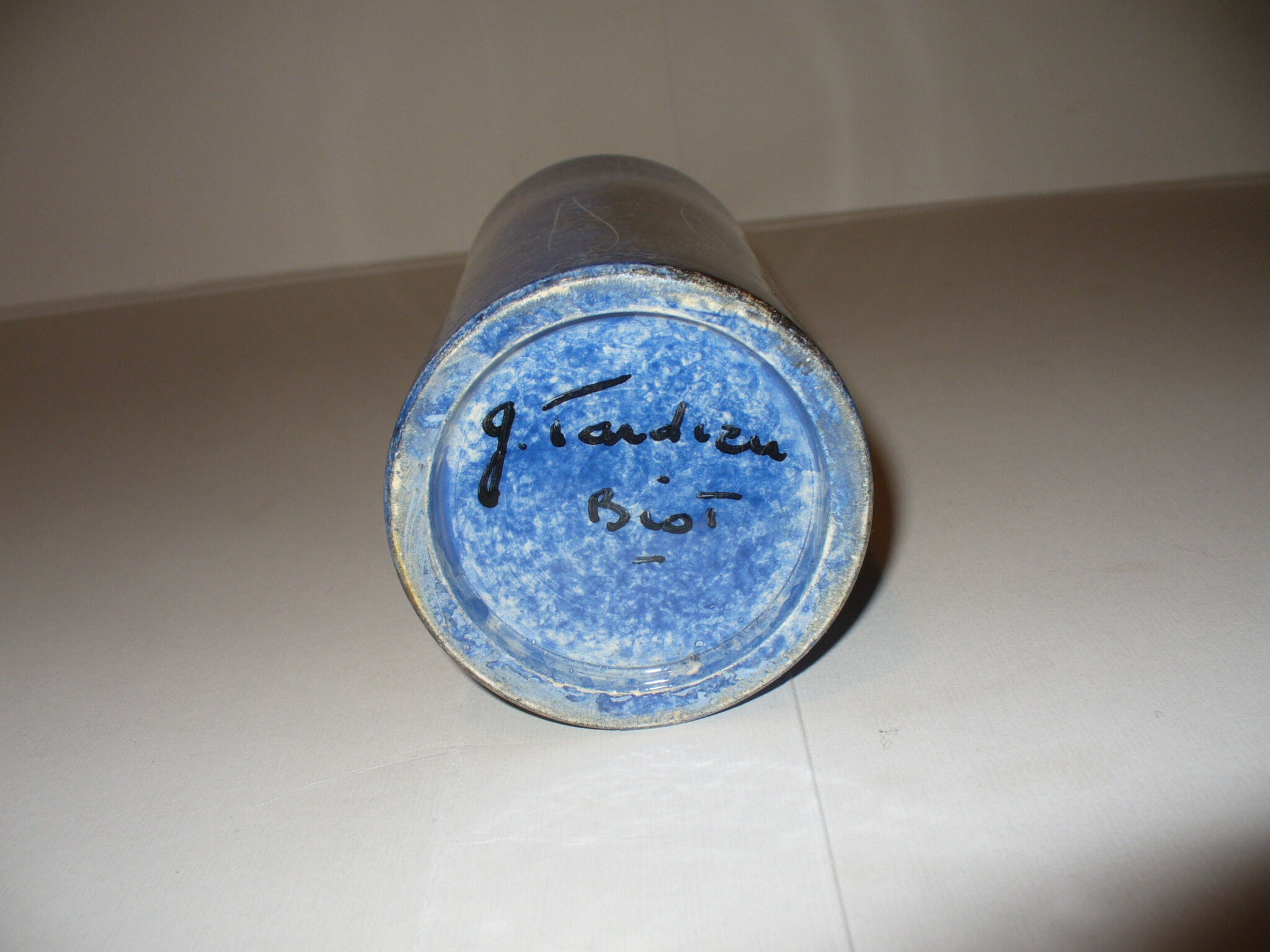 Vase rouleau Biot - Georges Tardieu