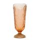 Retro vase, rose glass, Ząbkowice, Poland, 1970s