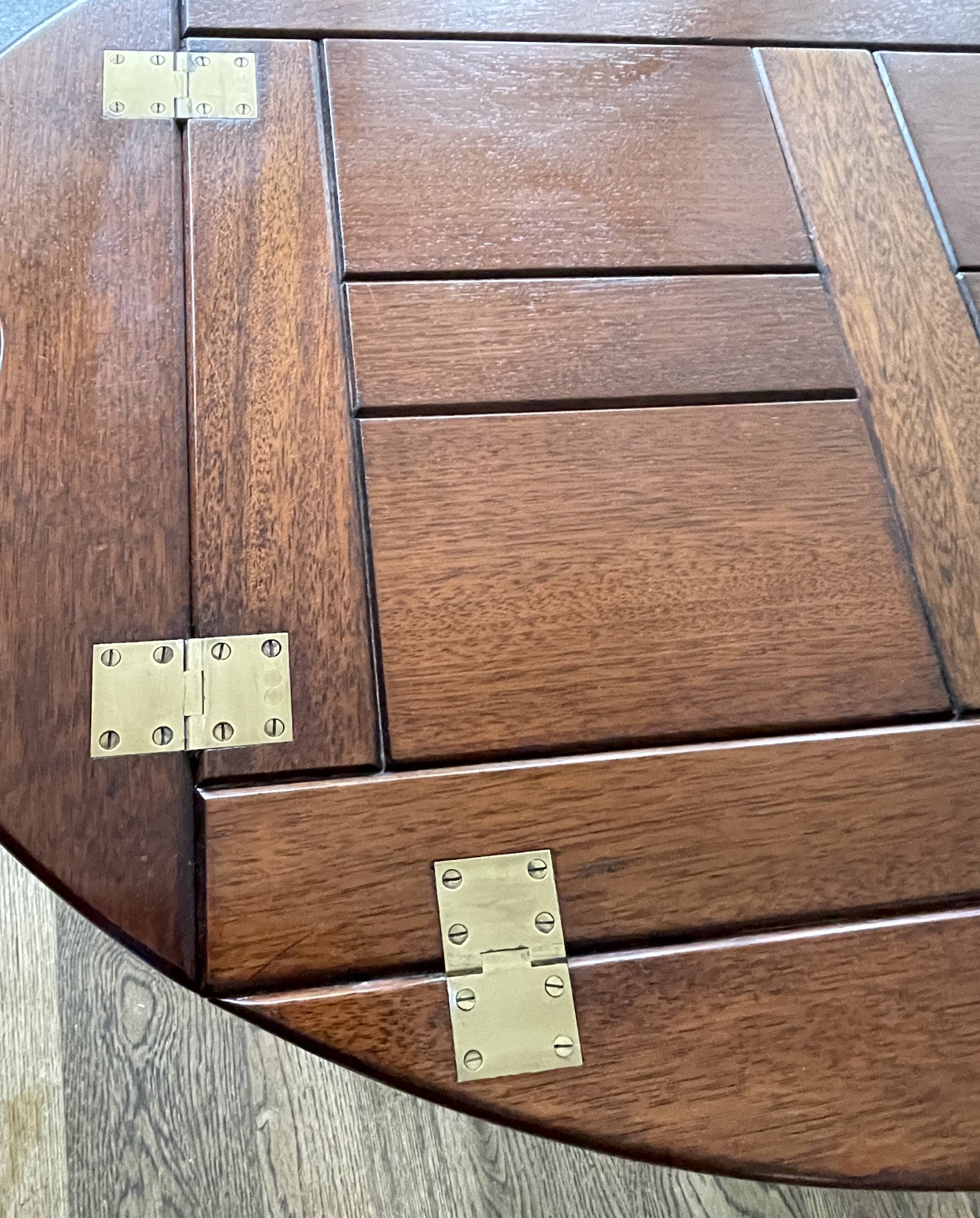 Table basse de marine "Buttler" XIXe