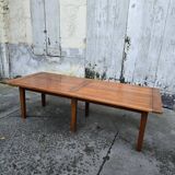 Large solid wood dining table - 2.5m