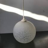 Hanging old vintage multilayer glass ball