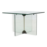 Italian Modern Glass Side Table 1970s