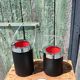 Vintage champagne bucket and ice bucket