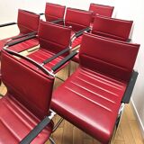 Suite of 12 ATK710 armchairs, ICF
