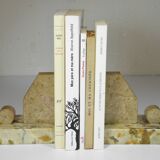 Pair of Marble Bookends from the Art Deco period