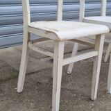 Set of four thonet bistro chairs