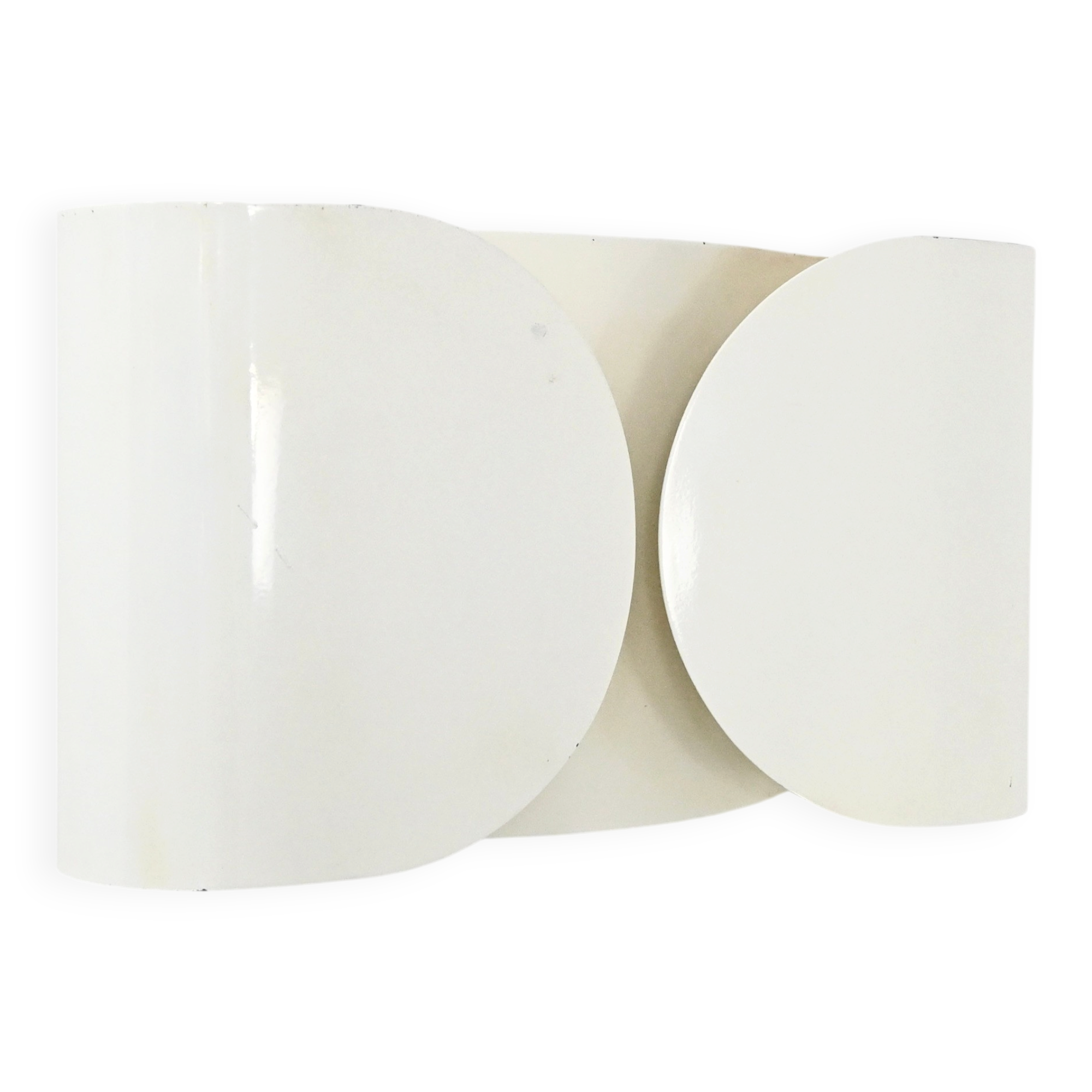 White "Foglio" wall light, by Tobia & Afra Scarpa for Flos, 1960s.