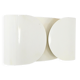 White "Foglio" wall light, by Tobia & Afra Scarpa for Flos, 1960s.