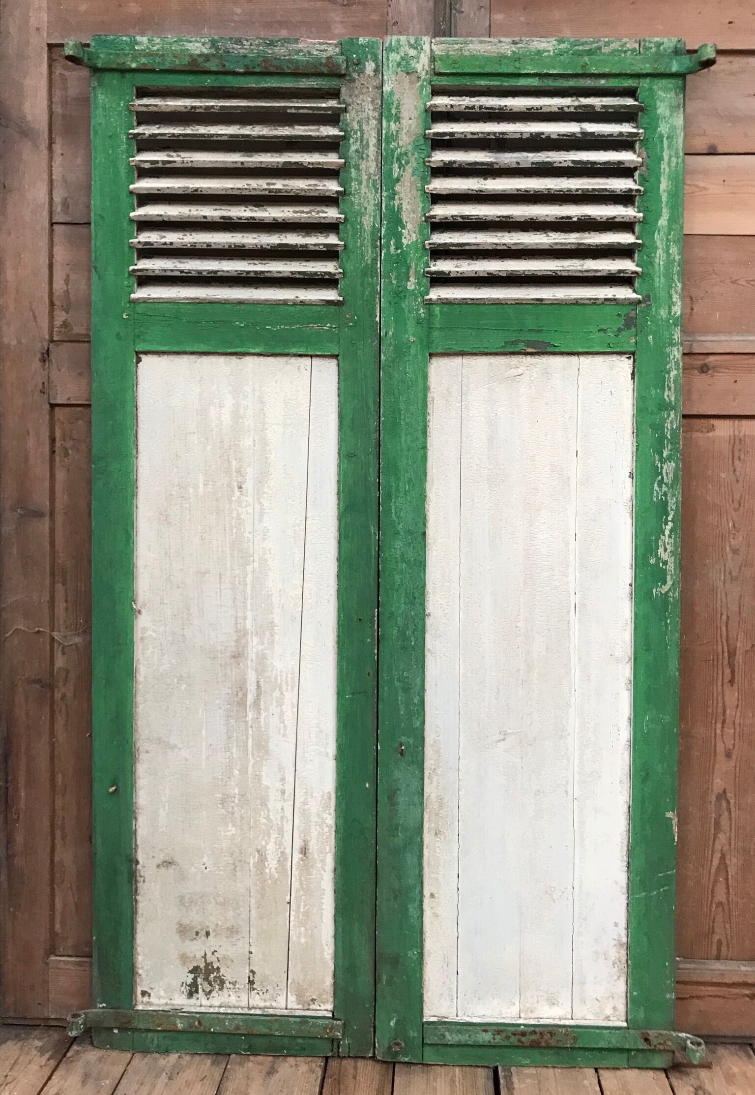 Old pair of shutters